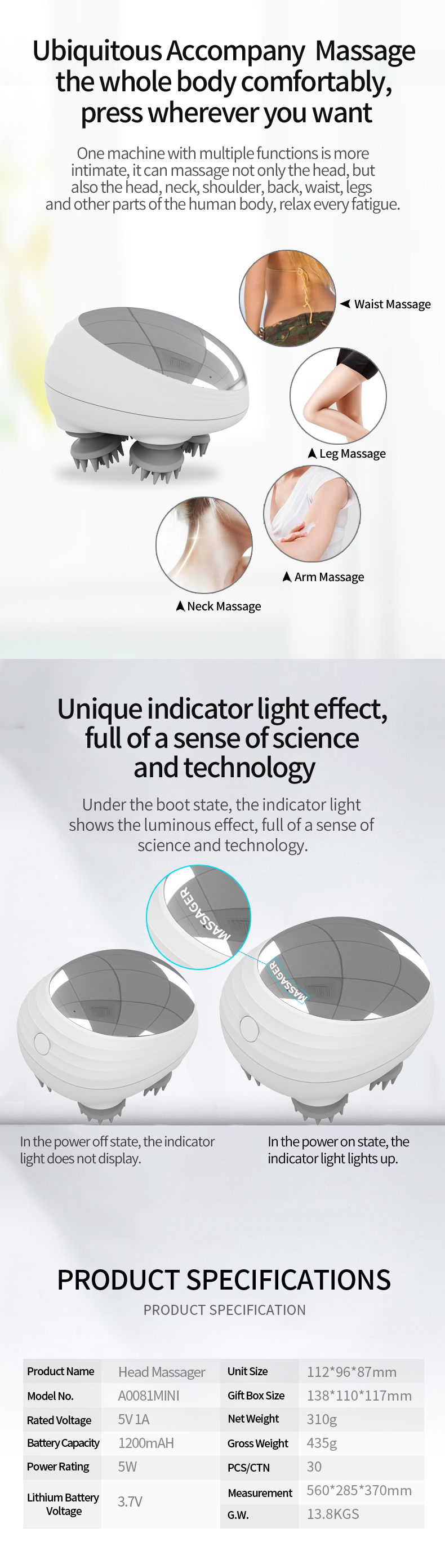 Mini Massager A0081mini Product Details 07